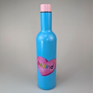 Maxwell & Williams Kaory Rainbow 750ml Water Bottle Blue Be Kind Stainless Steel
